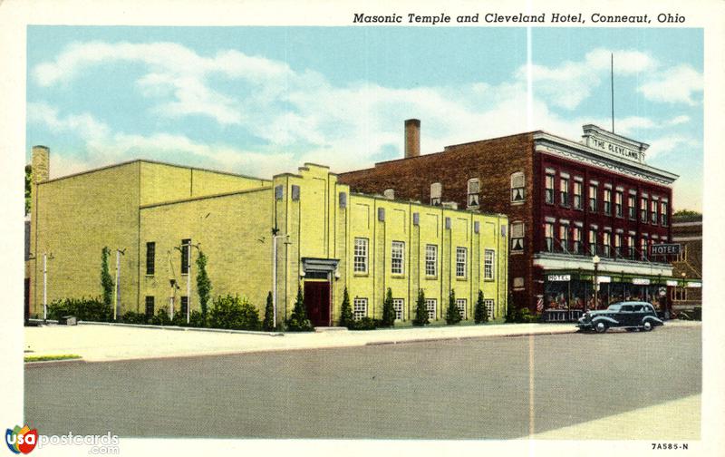 Masonic Temple and Cleveland Hotel