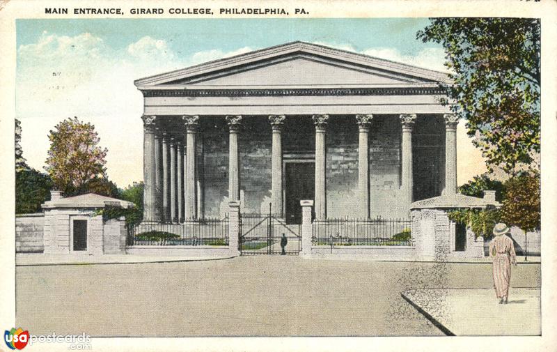 Main Entrance, Girard College