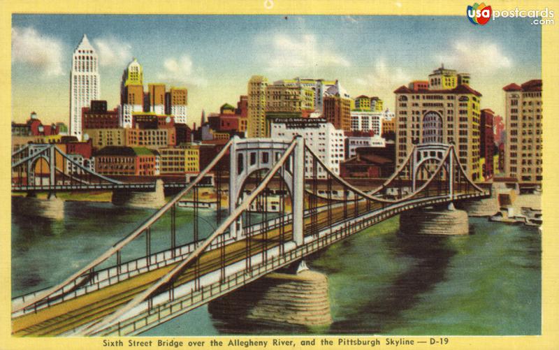 Sixth Street Bridge over the Allegheny River