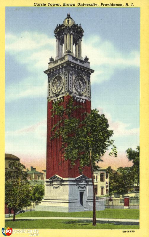 Carrie Tower, Brown University