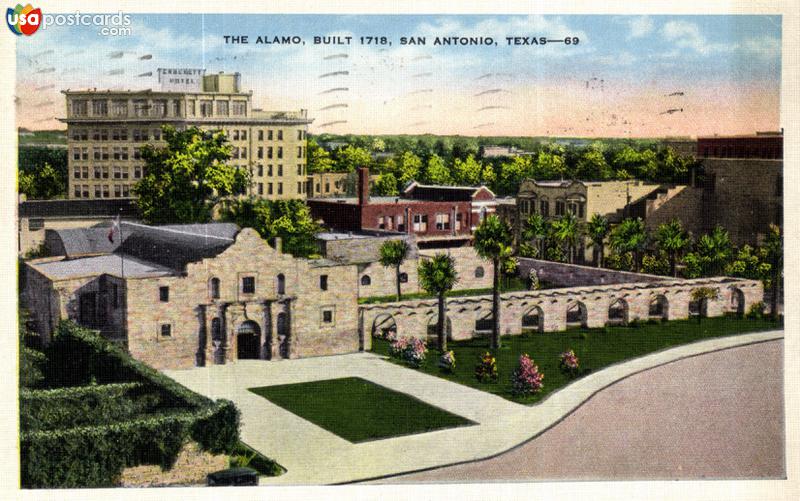 The Alamo, built 1718