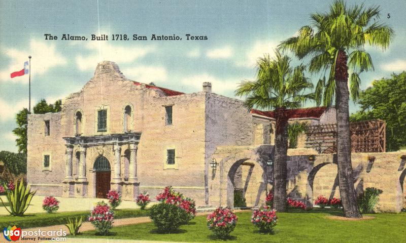 The Alamo, built 1718