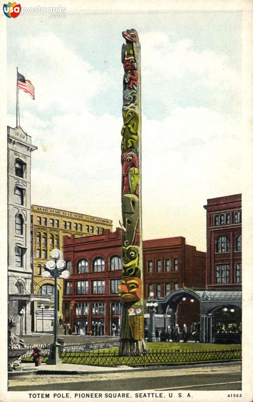 Totem Pole, Pioneer Square