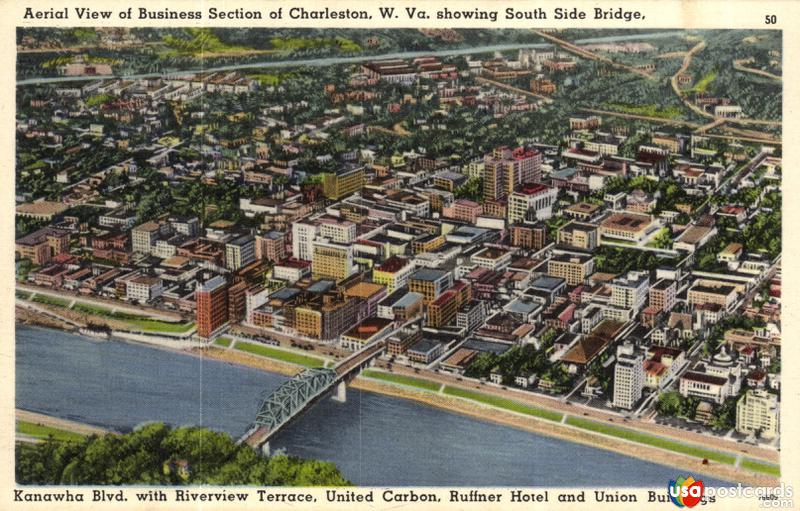 Pictures of Charleston, West Virginia, United States: Business Section of Charleston