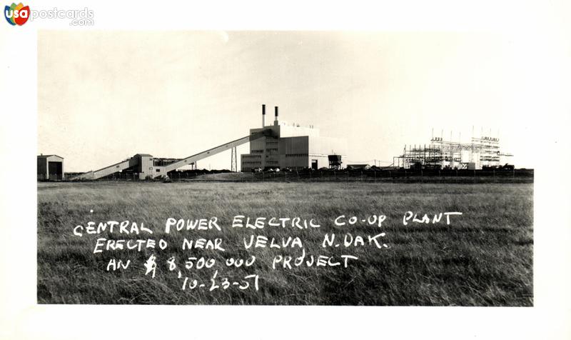 Pictures of Velva, North Dakota, United States: Central Power Electric Co-Op Plant