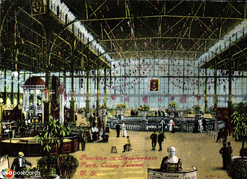 Pavilion in Steeplechase Park