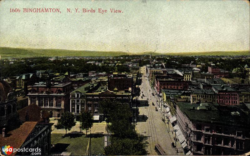 Bird´s eye view of New York City