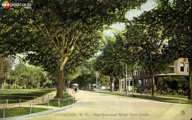 West Onondaga Street, from Circle