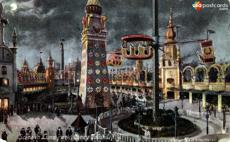 Scene in Luna Park