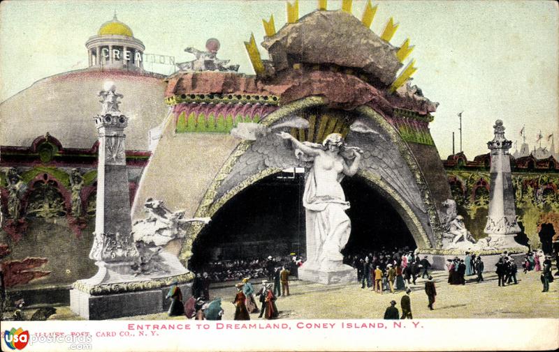 Pictures of Coney Island, New York, United States: Entrance to Dreamland