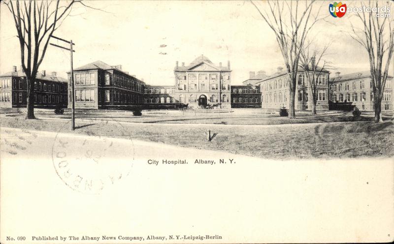 Pictures of Albany, New York, United States: City Hospital