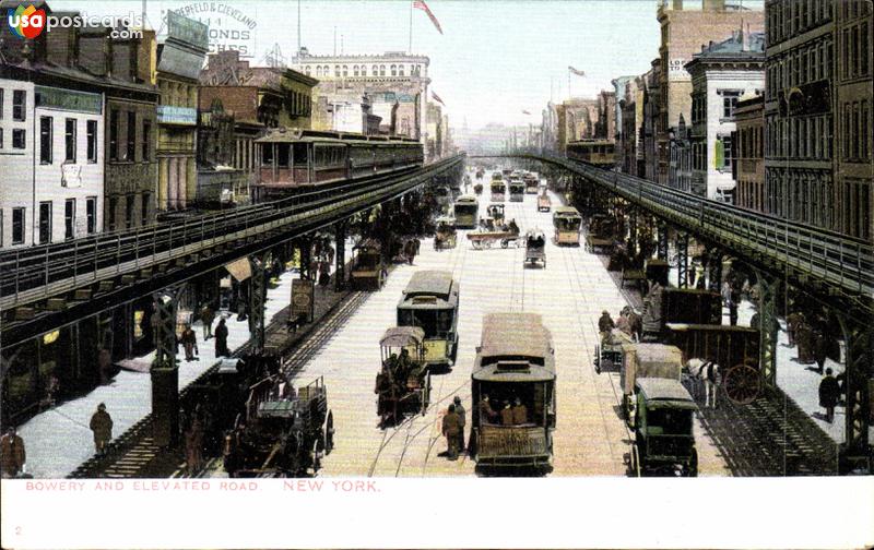 Bowery and Elevated Road