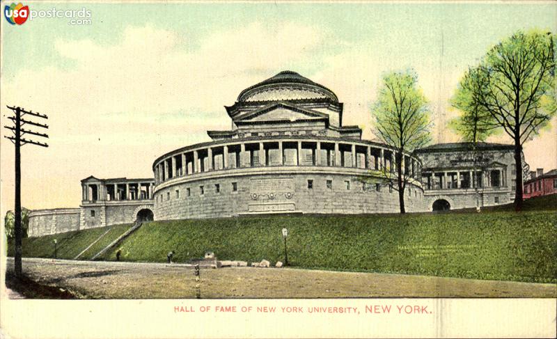 Pictures of New York City, New York, United States: Hall of Fame, New York University