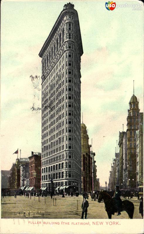 Pictures of New York City, New York, United States: Fuller Building (The Flat Iron)