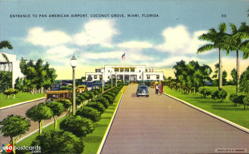 Entrance to Pan American Airport