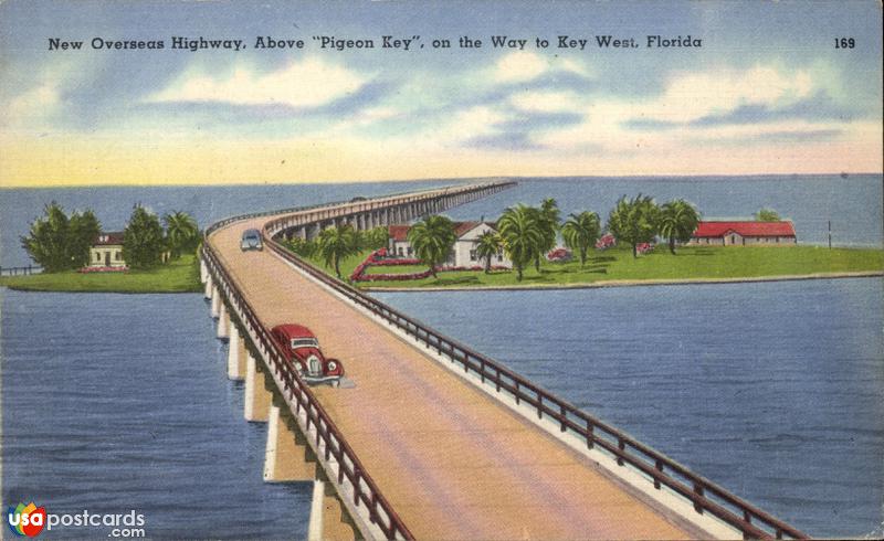 New Overseas Highway, above Pigeon Key