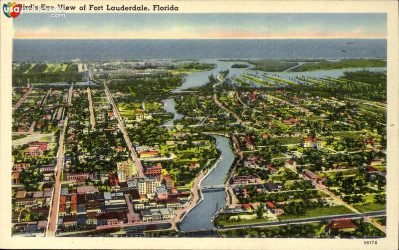 Bird´s eye view of Fort Lauderdale