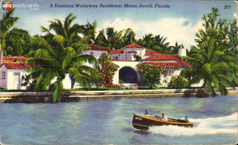 A Venetian Waterway residence