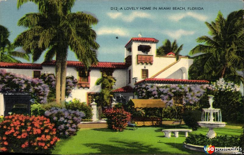 Lovely home in Miami Beach