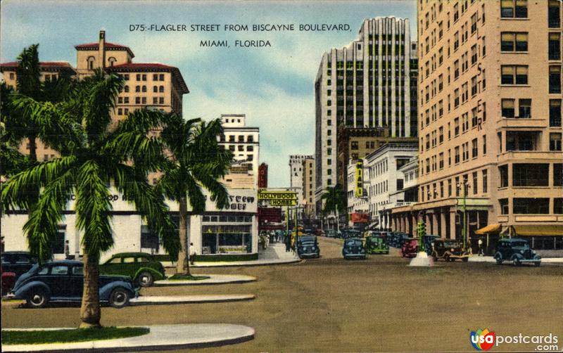 Flagler Street from Biscayne Boulevard