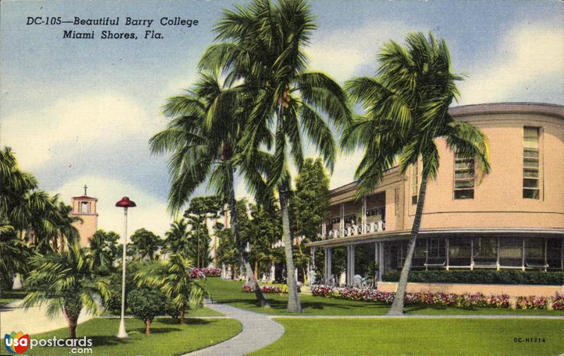 Barry College, in Miami Shores