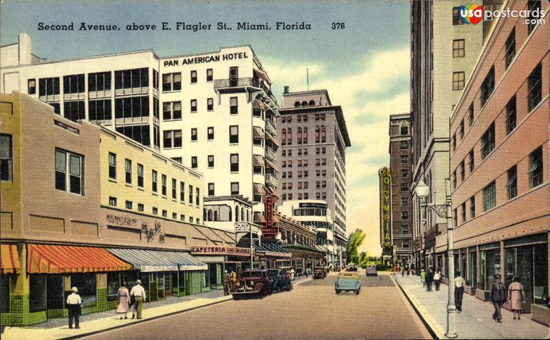 Second Avenue, above East Flagler Street