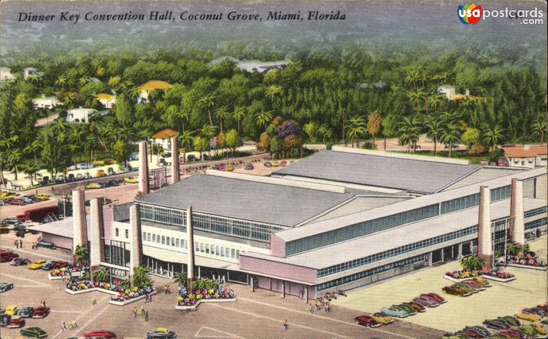 Dinner Key Convention Hall, in Coconut Grove