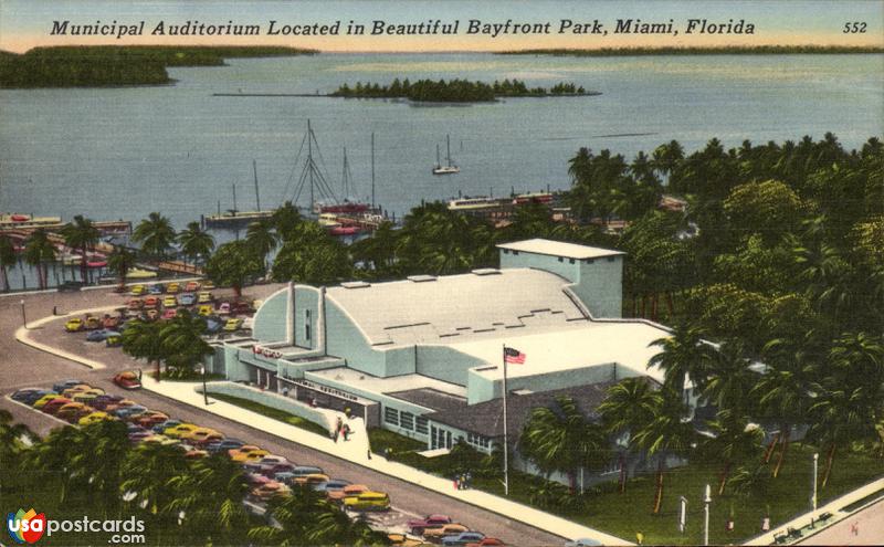 Municipal Auditorium Located in Bayfront Park