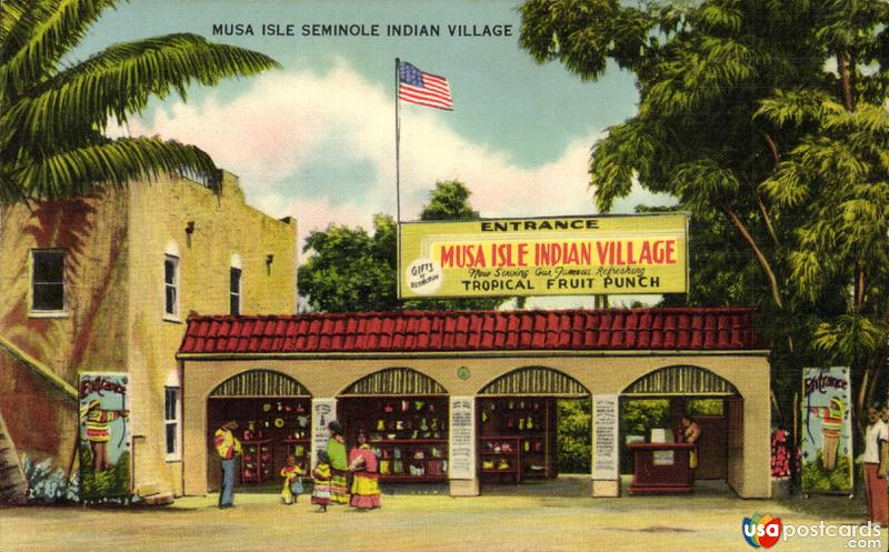 Musa Isle Seminole Indian Village