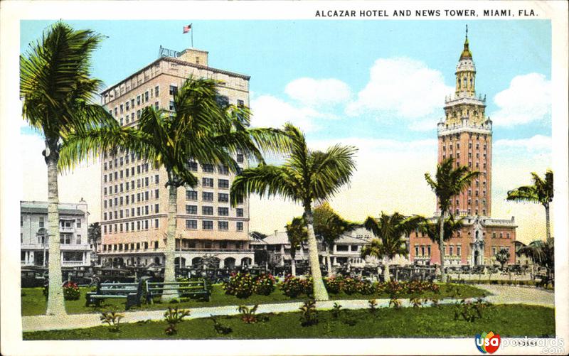 Alcazar Hotel and News Tower