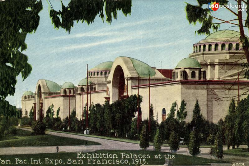 Exhibition Palaces at the Panama Pacific International Exposition (1915)