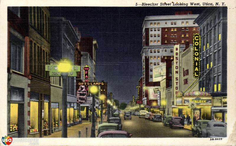 Pictures of Utica, New York, United States: Bleecker Street looking West