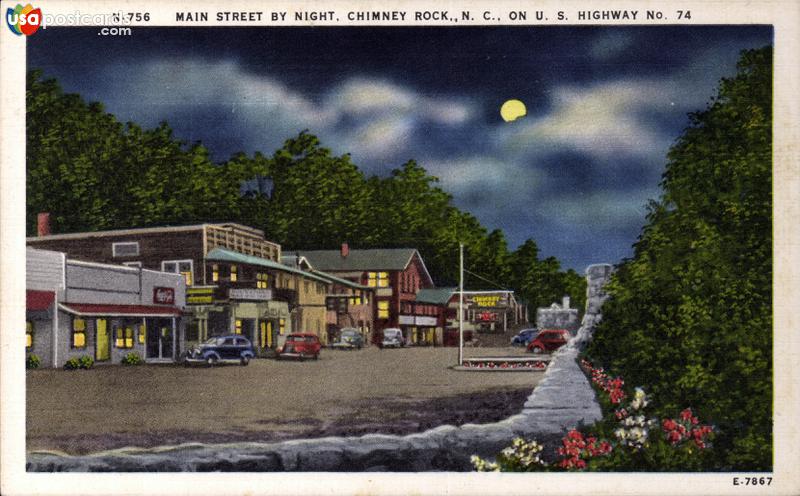 Main Street by night