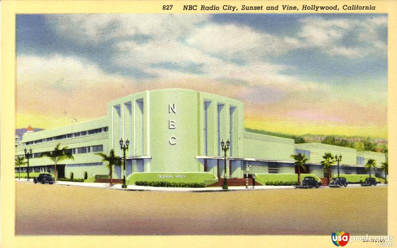 NBC Radio City, corner of Sunset and Vine