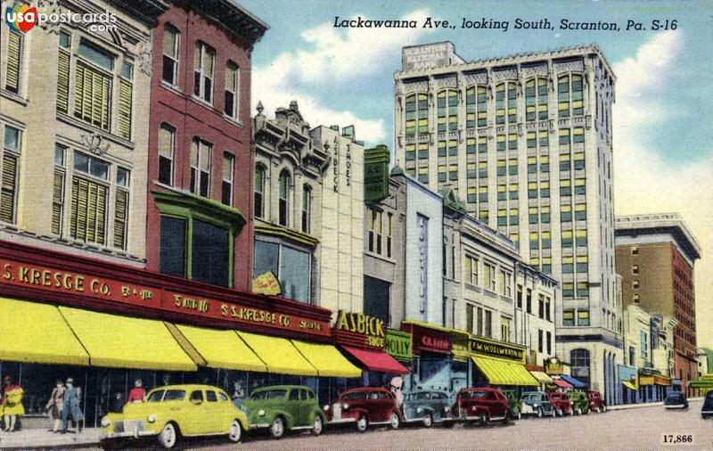 Lackawanna Avenue, looking South