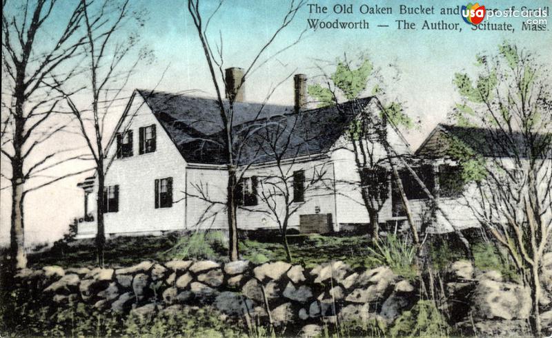 The Old Oaken Bucket and Home of Samuel Woodworth