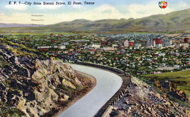 City view from Scenic Drive