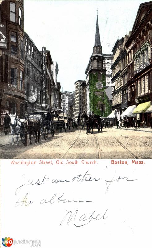 Washington Street, Old South Church