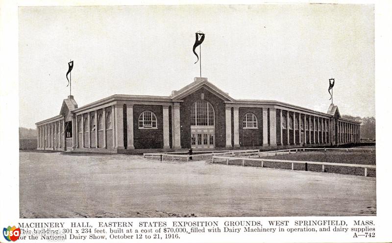 Machinery Hall, Eastern States Exposition Grounds