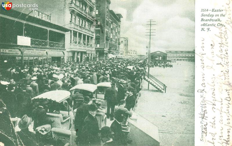 Easter Sunday on the Boardwalk