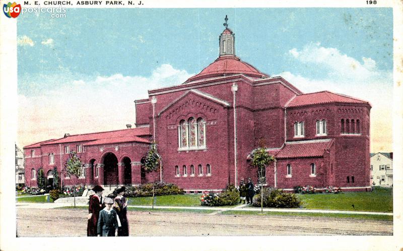 Pictures of Asbury Park, New Jersey, United States: M. E. Church