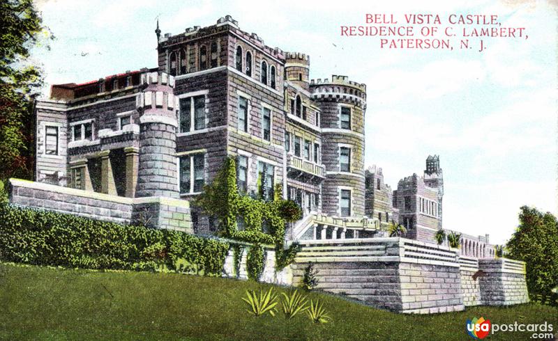 Pictures of Paterson, New Jersey, United States: Bell Vista Castle, residence of C. Lambert Paterson