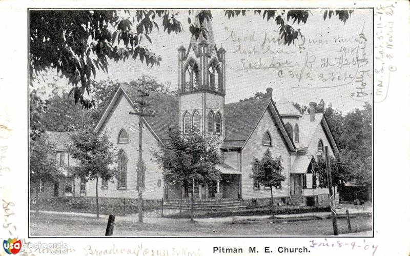 Pictures of Pitman, New Jersey, United States: M. E. Church