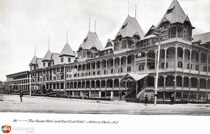 Pictures of Asbury Park, New Jersey, United States: The Ocean Hotel and West End Hotel