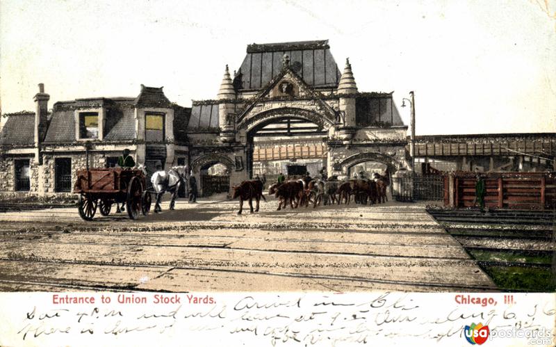 Entrance to Union Stock Yards