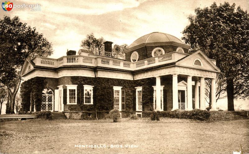 Monticello, side view