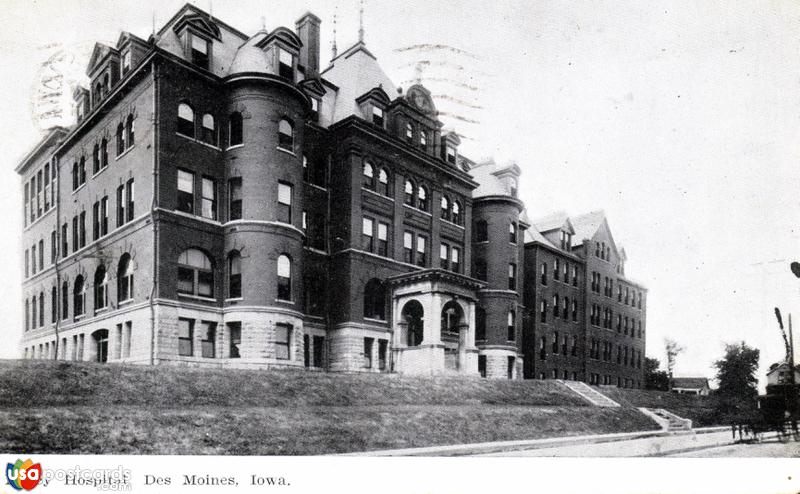 Pictures of Des Moines, Iowa, United States: Mercy Hospital