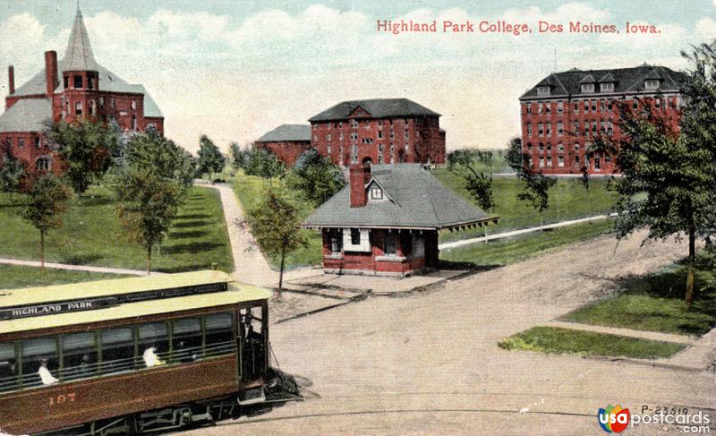 Pictures of Des Moines, Iowa, United States: Higland Park College