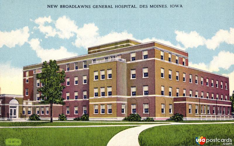 Pictures of Des Moines, Iowa, United States: New Broadlawns General Hospital