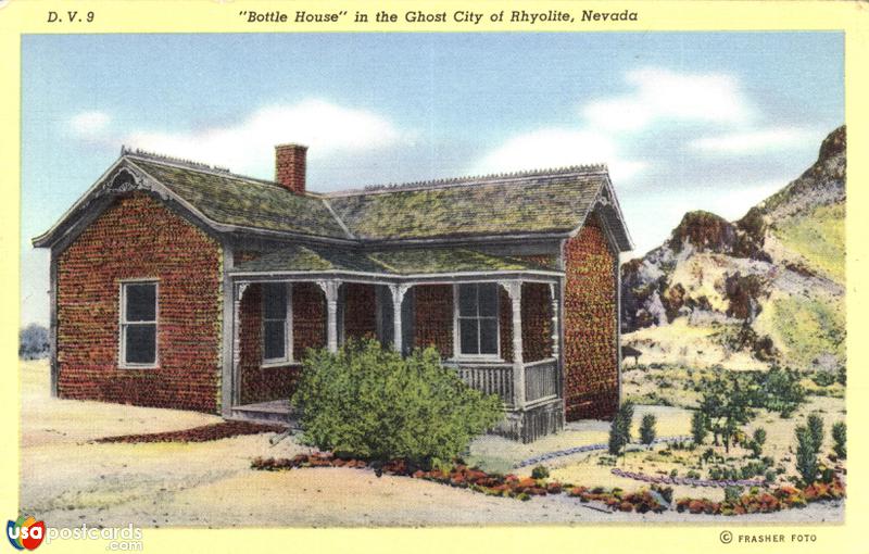 Bottle House in the Chost City